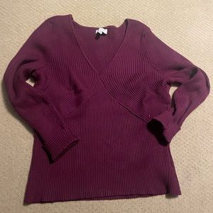 Purple sweater